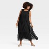 Women's Sheer Chiffon Maxi Dress - A New Day™ - 3 of 3