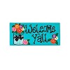 Evergreen Indoor Outdoor Welcome Y'all Bundle Set of 4 - Garden Flag stand and Flag, Sassafras Doormat Frame and Sassafras Insert - 4 of 4