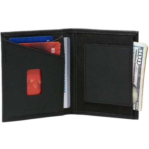 LONG WALLET - BLACK RED DIAMOND