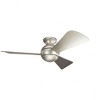 Kichler Lighting Sola 1 - Light Ceiling Fan in  Brushed Nickel - 4 of 4