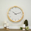 VIP Wood 18 in. White Wall Clock - 3 of 4