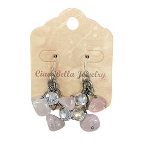 Michelle Marie Boutique's Handmade Gemstone Cluster Dangle Earrings - 1 of 4