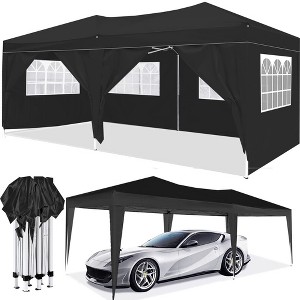 Outdoor Canopy Tent, Wedding Party Tent Sun Shade Metal Frame Shelter - 1 of 4