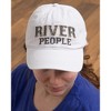 Pavilion Gift Company - River People - White Adjustable Hat - Hats - 4 of 4
