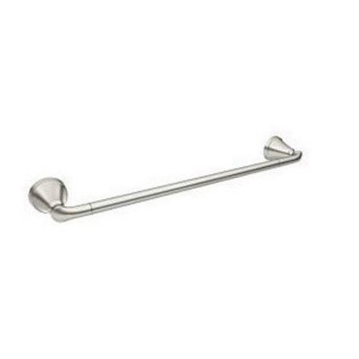 Moen Tiffin Brushed Nickel Towel Bar 24 in. L Metal