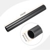 Unique Bargains High Impact Water Plumb Cable Sleeve PVC Rigid Round Pipes 20" Length - 2 of 4