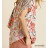 Women's Mixed Print Crossbody Top - umgee - 3 of 4