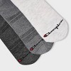 Champion Iconic Essentials Men's 6pk Cushion Low Cut Socks - 6-12 - 2 of 2