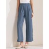 INSPIRE CHIC Women's Dressy Casual Wide Leg Business Work High Waist Suit Pants - 2 of 4