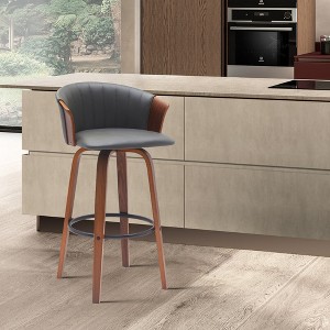 Armen Living Diana Upholstered Barstool - 1 of 4