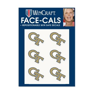 NCAA 2025 Face Decals 6pk - 1 of 3