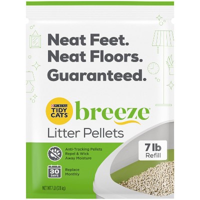 Purina Tidy Cats Non Clumping Litter System, Breeze XL All-in-One Odor  Control & Easy Clean Multi Cat Box