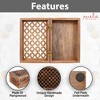 Mela Artisans Storage Box - Trellis - 4 of 4
