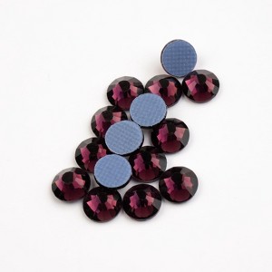 Crystal Lane DIY SS16 (4mm) Amethyst Glass Flat Back Hotfix Rhinestones, 1440pcs - 1 of 4