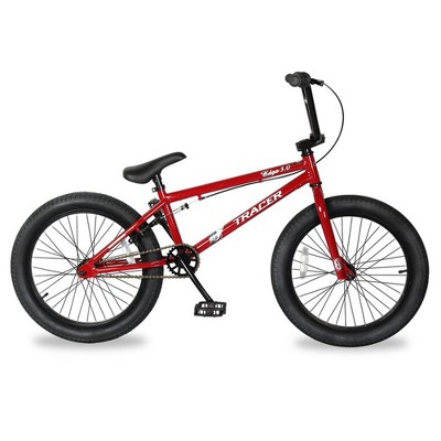 Tracer Edge 3.0 20 Inch Hi ten Steel Framed Freestyle Bmx Beginners Bike For Child Or Adult Riders 5 Feet To 6 Feet 2 Inches Tall Matte Red Target