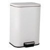 Stainless Steel Trash Can with Soft-Close Lid & Removable Inner Bucket for Bathroom, Kitchen Bedroom - 2 of 4