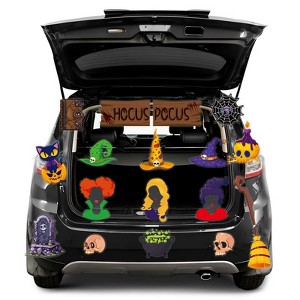 FUN LITTLE TOYS 18 PCS Halloween Witch Theme Decor Including Skull, Black Cat, Pumpkin for Halloween Decorations Party Suppliers - 1 of 4