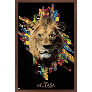 Trends International Disney Mufasa: The Lion King - Mufasa Framed Wall Poster Prints - 1 of 4