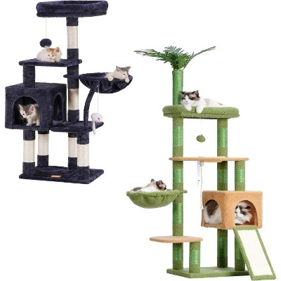 Heybly Cat Tree, 65.4 inches Cat Tower for Indoor Cats