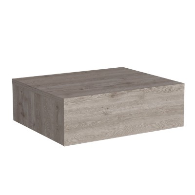 NicBex 15.7 inch Length Floating Nightstand with 1 Drawer,Modern Wall-Mounted Side Table with Wood Frame,Bedside Table for Bedroom,Living Room