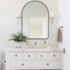 PexFix Bathroom Wall Mirror Large Metal Frame Wall Mounted Mirror for Bedroom Living Room Dresser Entryway Decor - 3 of 4