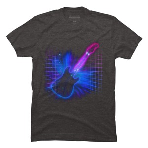 Men's Design By Humans Retro Rock By NeonDreamDesigns T-Shirt - 1 of 4
