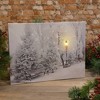 Lumabase Battery Operated Lighted Wall Art with Remote Control Winter Wonderland - 3 of 4