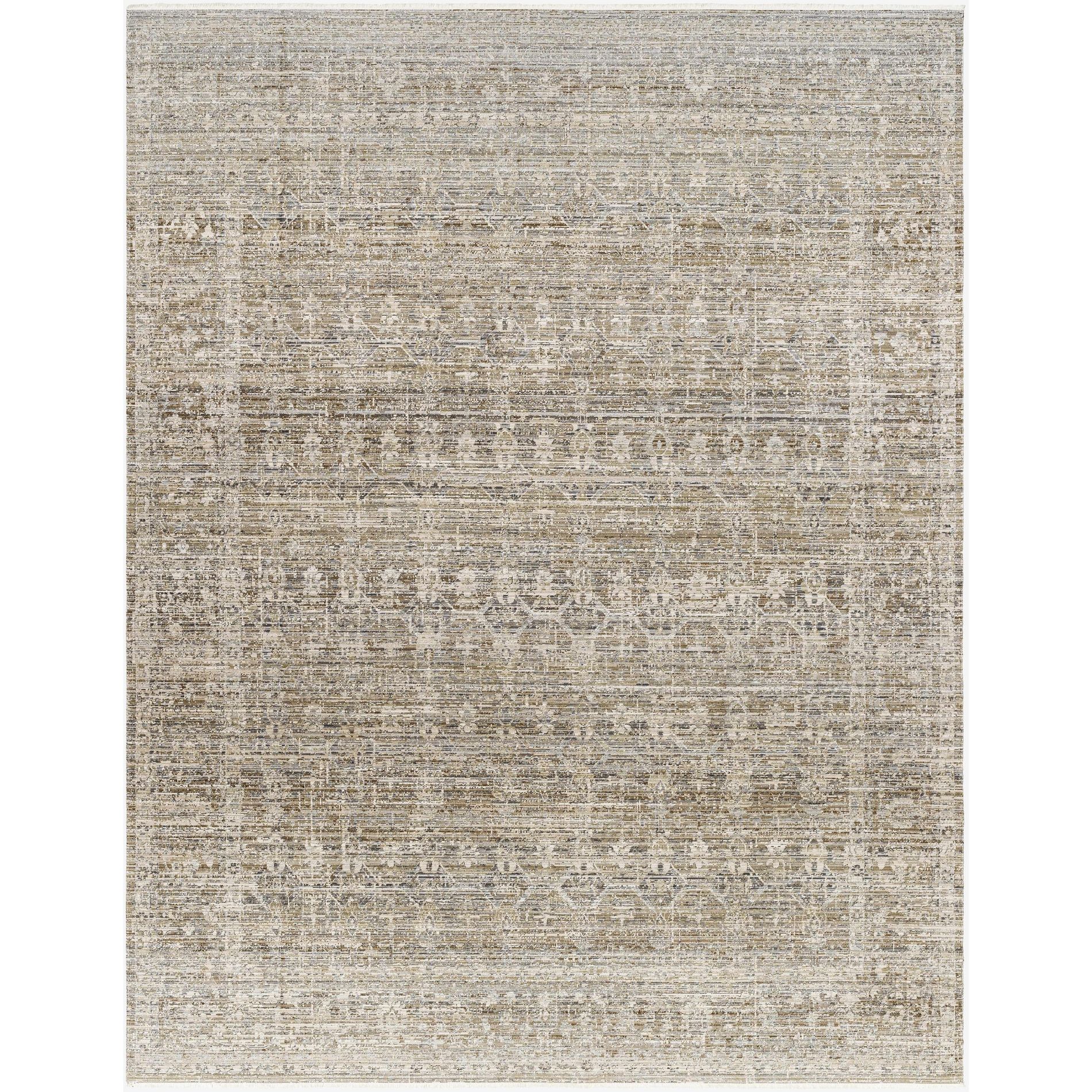 Hauteloom Rectangle Area Rug  Taupe