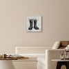 Art Remedy Rainboots and Daisies Chic Farmhouse Wall Art Framed - 2 of 4
