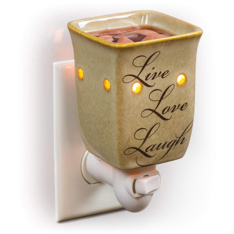 Dawhud Direct Wall Plug-in Electric Home Fragrance Warmer, Gold, 1 of 6
