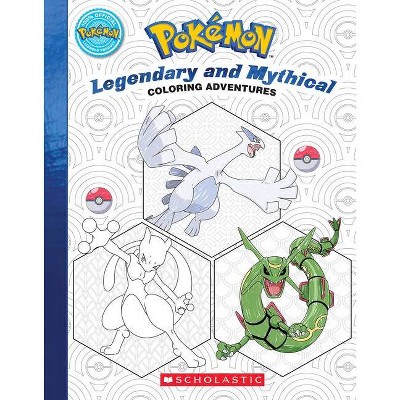 Pokémon Coloring Adventures - By Scholastic (paperback) : Target