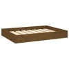 VidaXL Dog Bed Honey Brown 28.1 in.x21.3 in.x3.5 in. Solid Wood Pine - 2 of 4