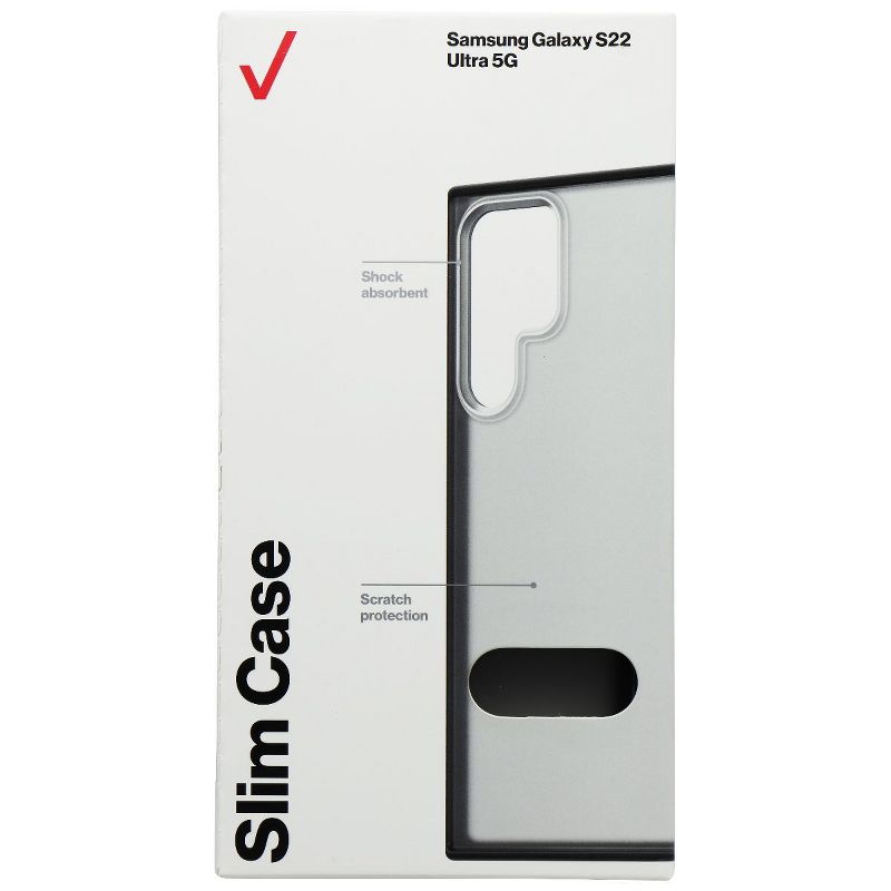 Verizon Slim Sustainable Series Case for Samsung Galaxy S22 Ultra 5G - Black, 1 of 2
