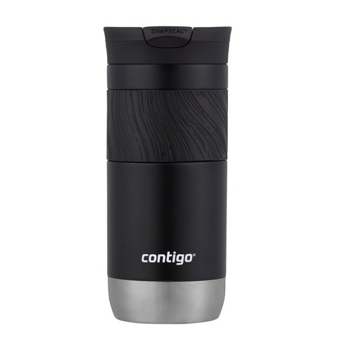  Contigo West Loop Stainless Steel Vacuum-Insulated Travel Mug  with Spill-Proof Lid, Keeps Drinks Hot up to 5 Hours and Cold up to 12  Hours, 16oz Black : Home & Kitchen