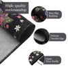 Area Rug Washable Boho Rugs Non Slip Low Pile Floral Small Carpet for Bedroom, Bedside, Kids Room, Office, Dining Room - 4 of 4