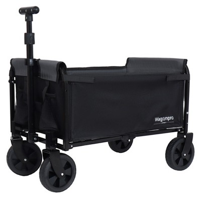 Grungis Multi-Function Seat Shopping Cart,Foldable All-Terrain Beach Cart,Utility Cart for Camping,Shopping,Sports