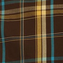 26 - brown / yellow / turquoise
