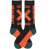 My Hero Academia Men's Katsuki Bakugo Mid-Calf Athletic Crew Socks - 3 of 4
