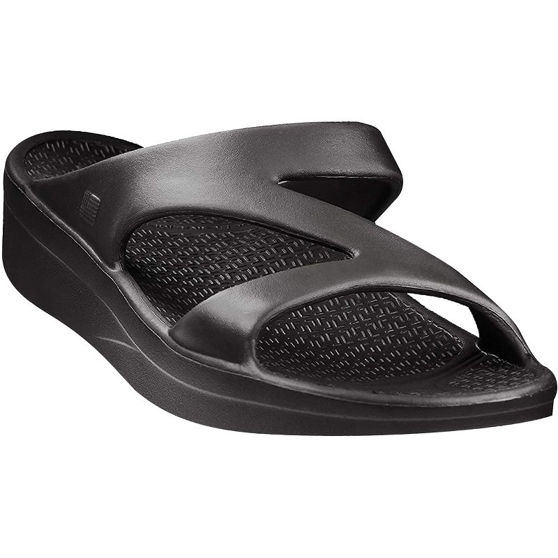 Telic Women's Z-Strap Arch Support Comfort Sandals - Midnight Black, 1 of 3