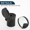 Bike Rearview Mirror 36mm Adjustable | Front Handlebar Bike Mirror Black for Bicycle Mountain Road Bike 1 Pcs - 4 of 4