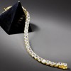 Ross-Simons 23.00 ct. t.w. CZ Tennis Bracelet in 18kt Gold Over Sterling - 4 of 4