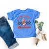The Juniper Shop Little Miss Firecracker Checkered Toddler Short Sleeve Tee - 2 of 4