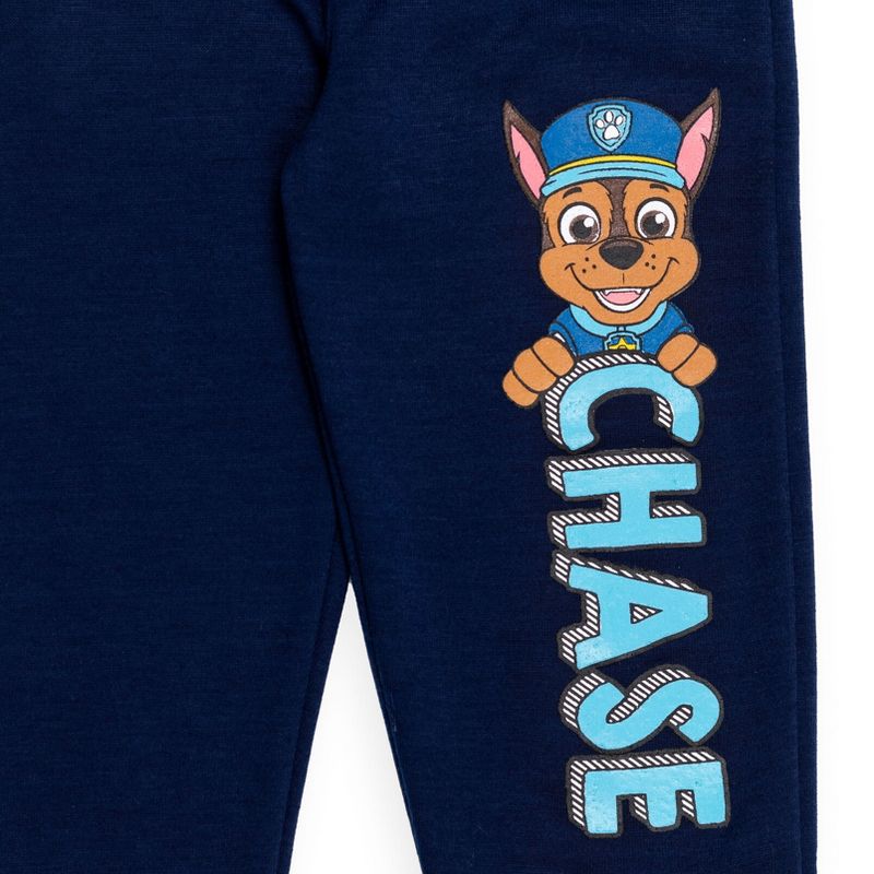 Paw Patrol Chase Rubble Marshall Fleece 3 Pack Pants Blue /Gray /Red, 5 of 10