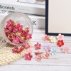 Unique Bargains Faux Silk Handmade Artificial Cherry Blossom Flower Heads - 4 of 4