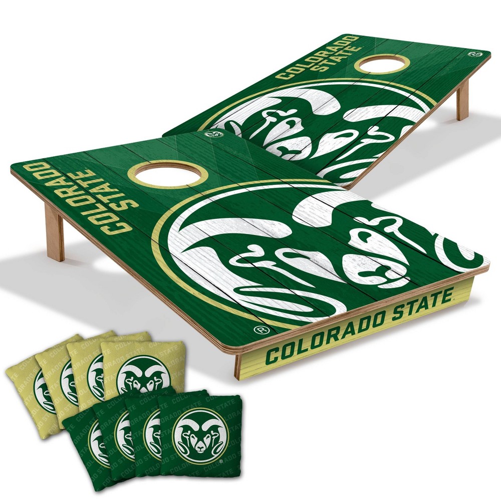 NCAA Colorado State Rams 2'x3' Wood Toss Game Set