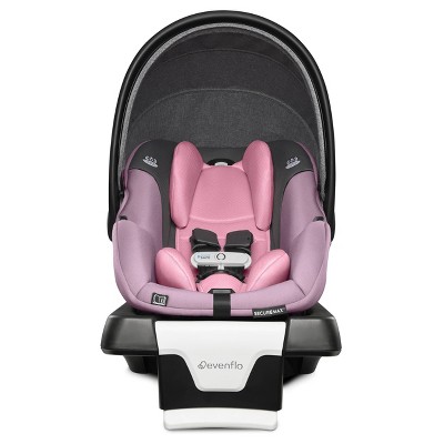 Evenflo Gold SecureMax Smart Infant Car Seat with SafeZone Load Leg - Opal