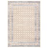 Washable Area Rugs Modern Bordered Floor Cover, Non-Slip Geometric Accent Carpet, Stain-Resistant Low Pile Indoor Mat - 4 of 4
