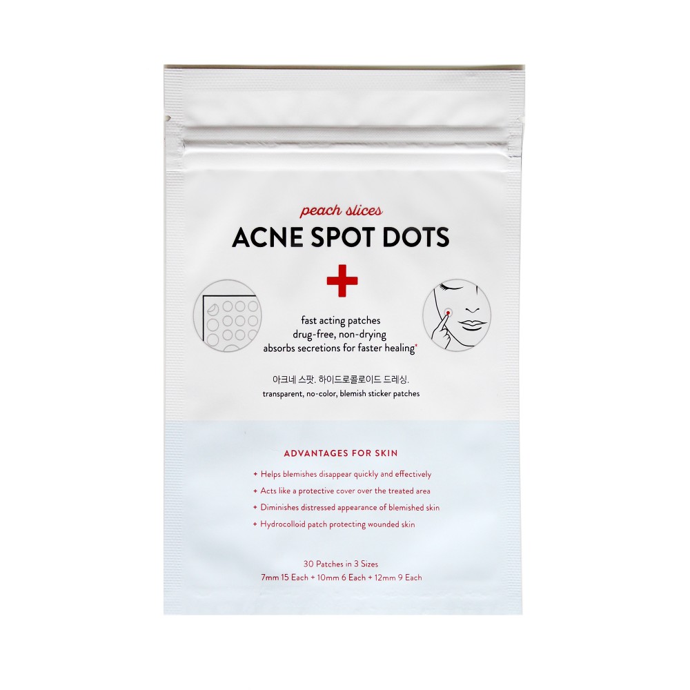 UPC 818000020115 product image for Peach Slices Acne Spot Dots, 30ct | upcitemdb.com