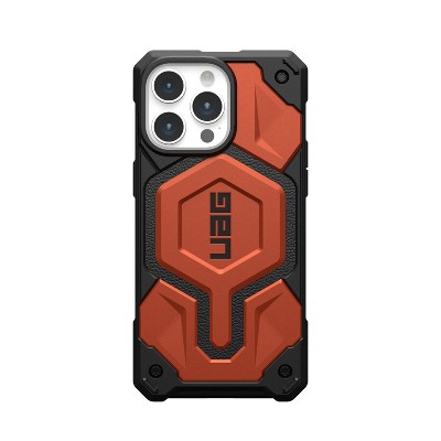 UAG iPhone 15 Pro Max Case Monarch Pro, Premium Carbon Fiber/Leather Inlay, Compatible With MagSafe
