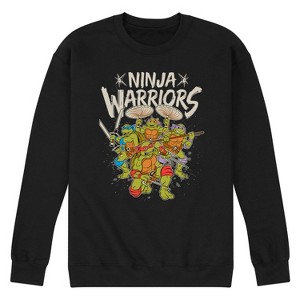 Men's - Teenage Mutant Ninja Turtles - Ninja Warriors Graphic Fleece Sweatshirt - 1 of 4
